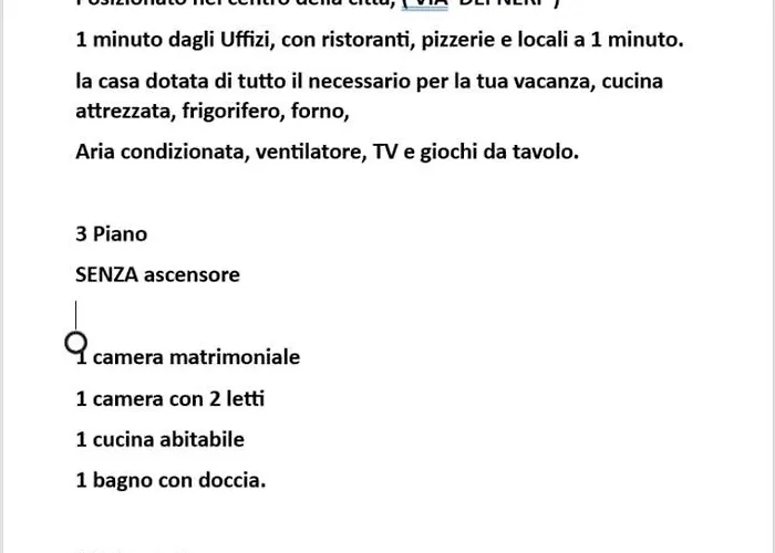 Appartement De' Neri Florence